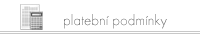platební podmínky